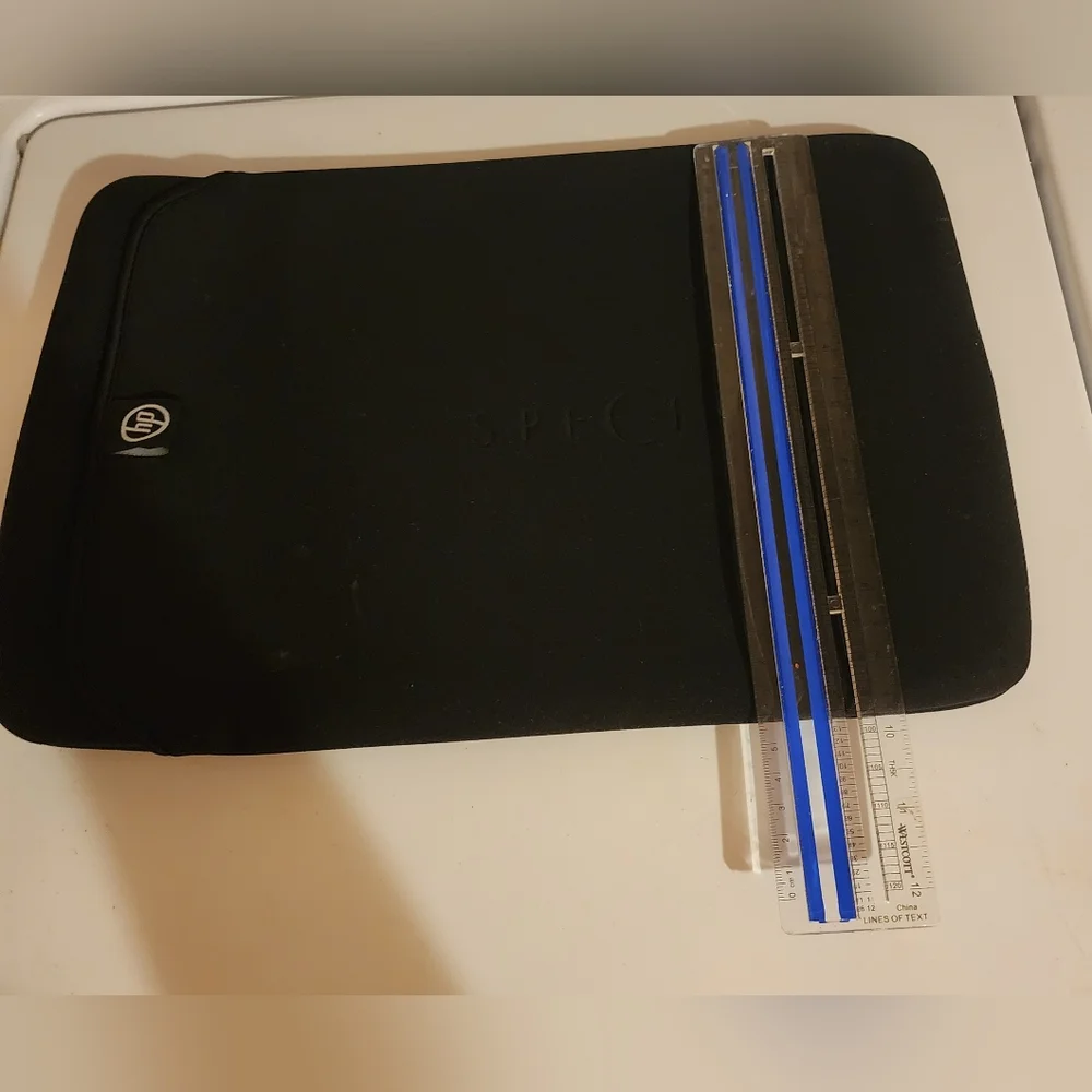 Black HP Spectrum Soft Laptop Case